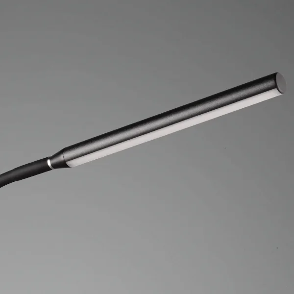 LAMPADA DA TERRA LED TATTILE 5W REGOLABILE NERO TANNER LAMPADA DA TERRA LED TATTILE 5W REGOLABILE NERO TANNER