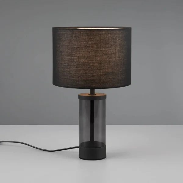 LAMPADA DA TAVOLO METALLO NERO E14 GLADYS