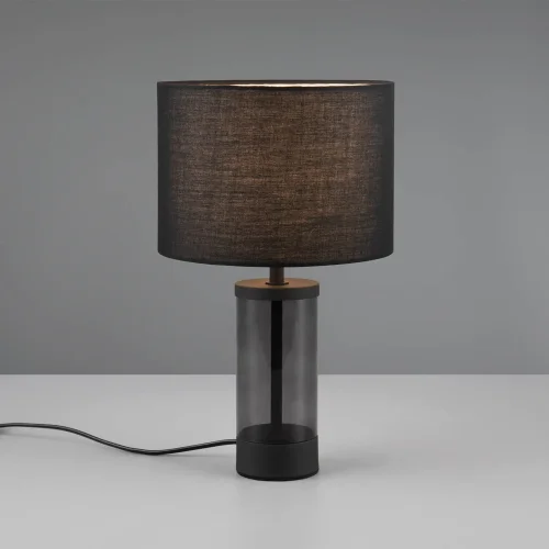 LAMPADA DA TAVOLO METALLO NERO E14 GLADYS