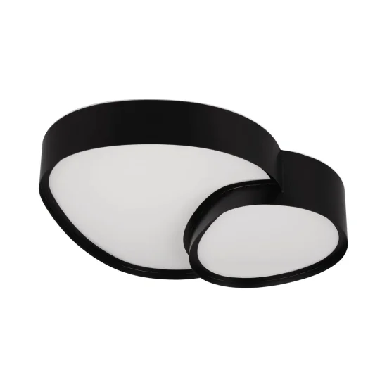 PLAFONIERA A SOFFITTO LED 21W 2700-6500K NERO RUBY 2