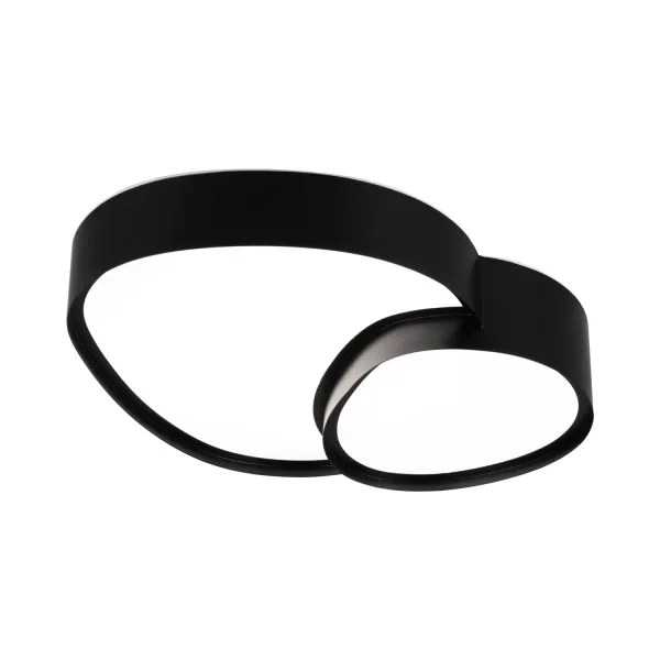 PLAFONIERA A SOFFITTO LED 21W 2700-6500K NERO RUBY