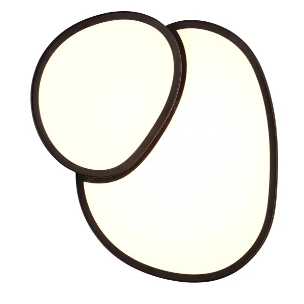 PLAFONIERA A SOFFITTO LED 21W 2700-6500K NERO RUBY