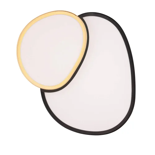 PLAFONIERA LED 21W 2700-6500K NERO-ORO RUBY