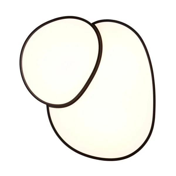 PLAFONIERA LED 45W 2700-6500K NERO RUBY