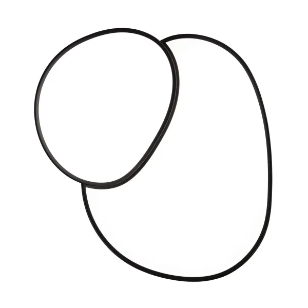 PLAFONIERA LED 45W 2700-6500K NERO RUBY