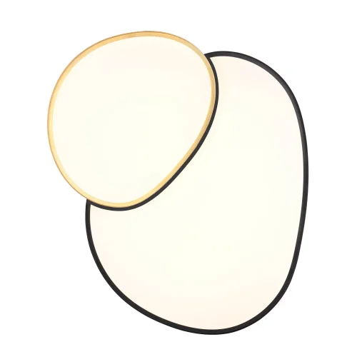 PLAFONIERA LED 45W 2700-6500K NERO-ORO RUBY