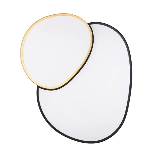 PLAFONIERA LED 45W 2700-6500K NERO-ORO RUBY