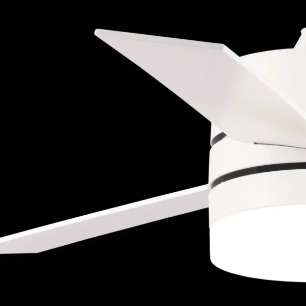 VENTILATORE DA SOFFITTO CON LUCE LED REGOLABILE 17W BIANCO NEW LORENZO VENTILATORE DA SOFFITTO CON LUCE LED REGOLABILE 17W BIANCO NEW LORENZO