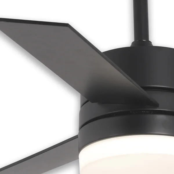 Tetto ventilatore con luce Led 17W Nero Reulable Nuovo Lorenzo 日本語 Tetto ventilatore con luce Led 17W Nero Reulable Nuovo Lorenzo 日本語