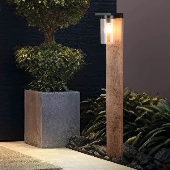 FARO ESTERNO CON SENSORE DI LUCE E27 IP44 100CM ARABELA