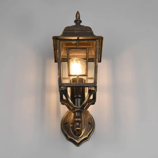 APPLIQUE DA ESTERNO E27 IP44 ÓXIDO 41CM VALESKA