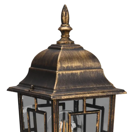 FARO DA ESTERNO E27 IP44 OSSIDO 47CM VALESKA