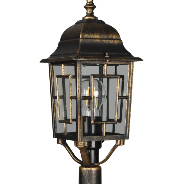 LANTERNA DA ESTERNO E27 IP44 OSSIDO 100CM VALESKA