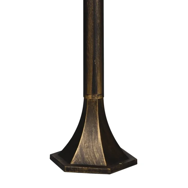 LANTERNA DA ESTERNO E27 IP44 OSSIDO 100CM VALESKA