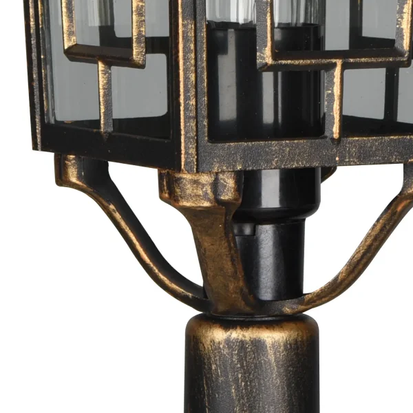 LANTERNA DA ESTERNO E27 IP44 OSSIDO 100CM VALESKA