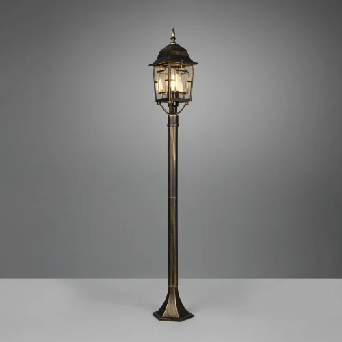 LANTERNA DA ESTERNO E27 IP44 OSSIDO 100CM VALESKA