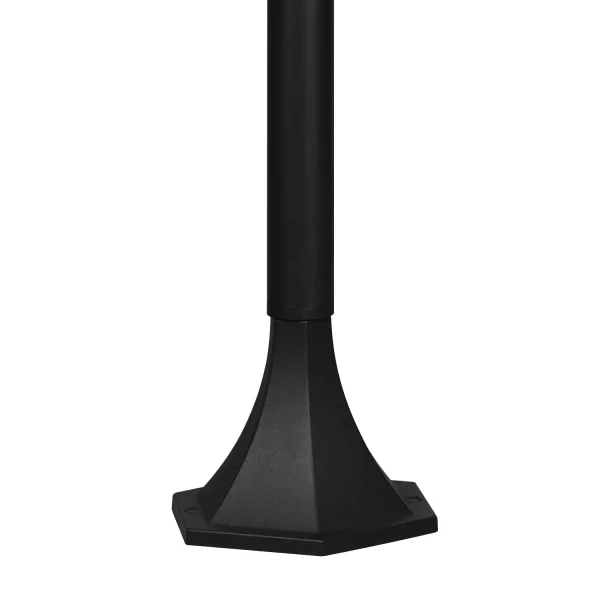 LANTERNA DA ESTERNO E27 IP44 100CM NERO ELOWEN
