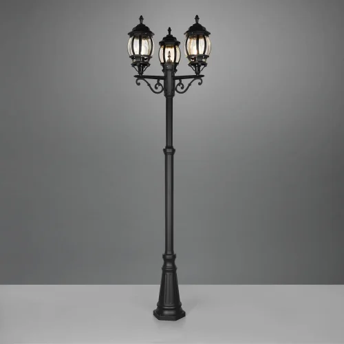 LANTERNA DA ESTERNO E27 IP44 200CM NERO ELOWEN