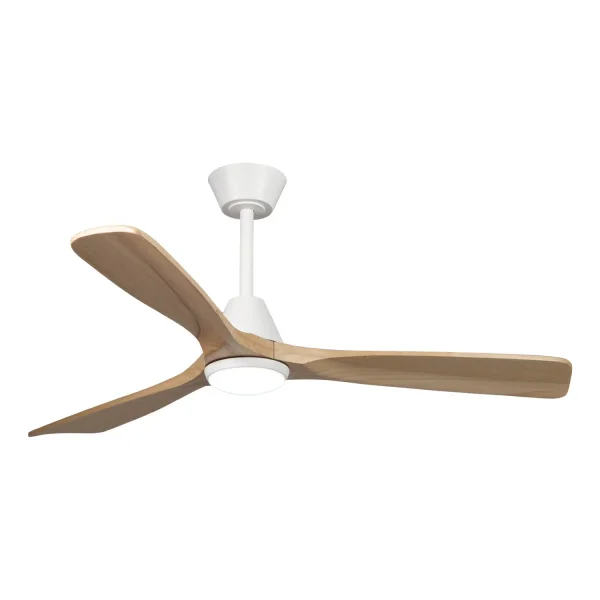 VENTILATORE DA SOFFITTO LED 18W REGOLABILE 3 PALE MOTORE DC JARETH