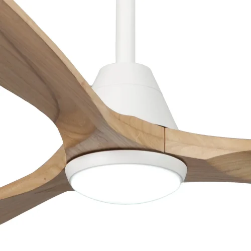 VENTILATORE DA SOFFITTO LED 18W REGOLABILE 3 PALE MOTORE DC JARETH