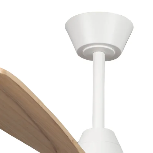 VENTILATORE DA SOFFITTO LED 18W REGOLABILE 3 PALE MOTORE DC JARETH