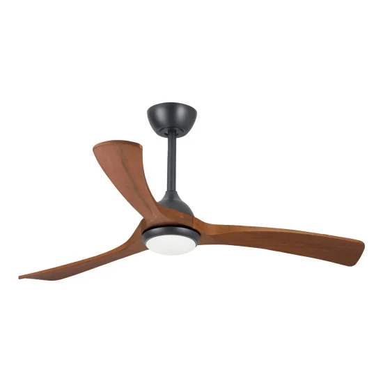 VENTILATORE DA SOFFITTO LED 18W REGOLABILE 3 PALE MOTORE DC ASIER