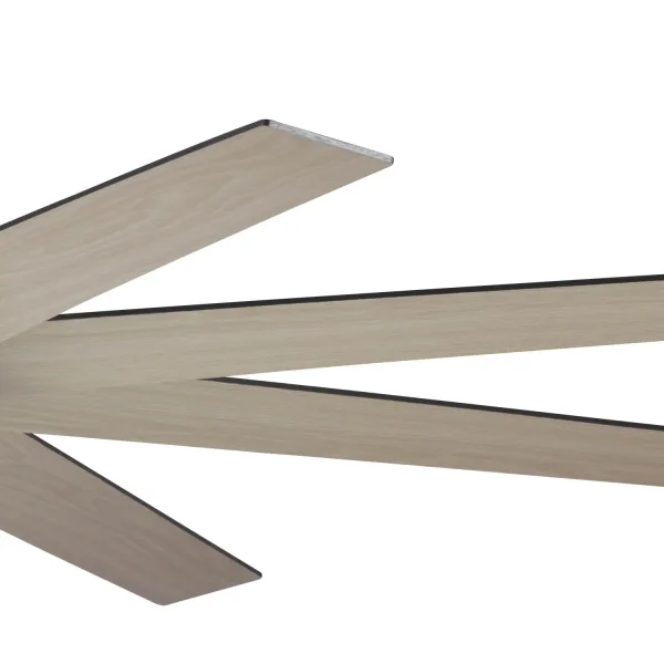 VENTILATORE DA SOFFITTO LED 24W REGOLABILE 8 PALE MOTORE DC SOLEI
