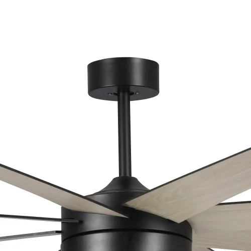 VENTILATORE DA SOFFITTO LED 24W REGOLABILE 8 PALE MOTORE DC SOLEI