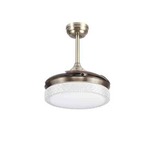 VENTILATORE DA SOFFITTO LED 28W REGOLABILE 4 PALE PIEGHEVOLI MOTORE DC LESTER VENTILATORE DA SOFFITTO LED 28W REGOLABILE 4 PALE PIEGHEVOLI MOTORE DC LESTER