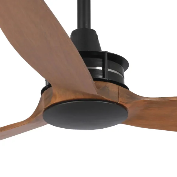 VENTILATORE DA SOFFITTO SENZA LUCE 3 PALE LEGNO MOTORE DC WINSTON