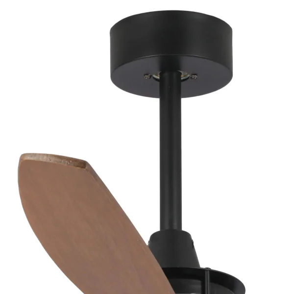 VENTILATORE DA SOFFITTO SENZA LUCE 3 PALE LEGNO MOTORE DC WINSTON