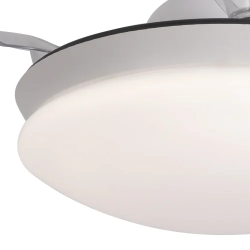 VENTILATORE DA SOFFITTO LED 24W REGOLABILE 4 PALE PIEGHEVOLI MOTORE DC MONTREAL