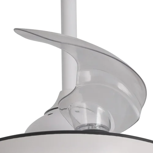 VENTILATORE DA SOFFITTO LED 24W REGOLABILE 4 PALE PIEGHEVOLI MOTORE DC MONTREAL