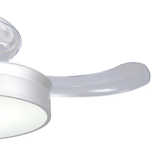 VENTILATORE DA SOFFITTO LED 24W REGOLABILE ARGENTO 4 PALE PIEGHEVOLI MOTORE DC PALMA VENTILATORE DA SOFFITTO LED 24W REGOLABILE ARGENTO 4 PALE PIEGHEVOLI MOTORE DC PALMA