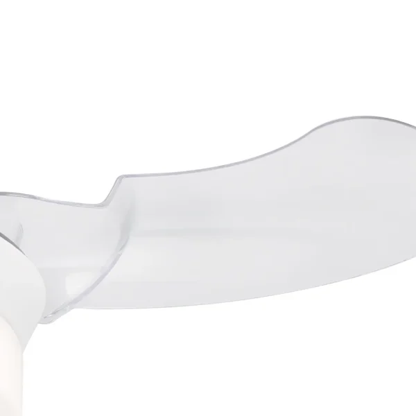 VENTILATORE DA SOFFITTO LED 24W REGOLABILE BIANCO 4 PALE PIEGHEVOLI GERALDTON