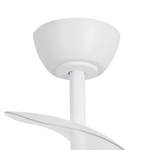 VENTILATORE DA SOFFITTO LED 24W REGOLABILE BIANCO 4 PALE PIEGHEVOLI GERALDTON