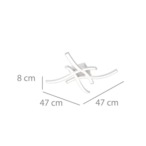 PLAFONIERA LED 22 W 4000K BIANCO EVANDER PLAFONIERA LED 22 W 4000K BIANCO EVANDER