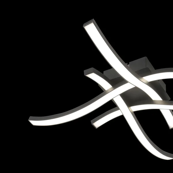 PLAFONIERA LED 22 W 4000K NERO EVANDER PLAFONIERA LED 22 W 4000K NERO EVANDER