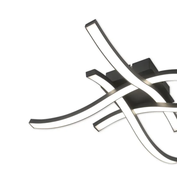 PLAFONIERA LED 22 W 4000K NERO EVANDER PLAFONIERA LED 22 W 4000K NERO EVANDER