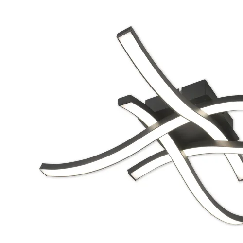 PLAFONIERA LED 22 W 4000K NERO EVANDER