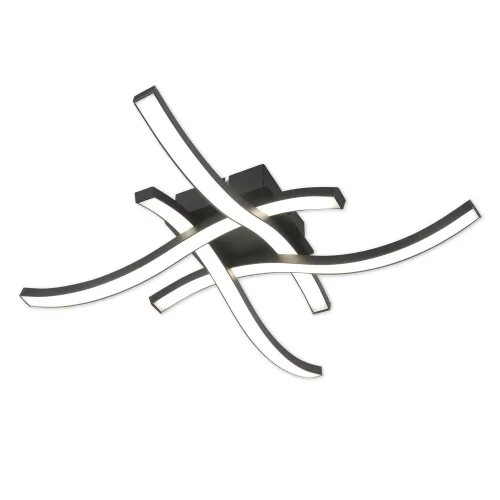 PLAFONIERA LED 22 W 4000K NERO EVANDER PLAFONIERA LED 22 W 4000K NERO EVANDER