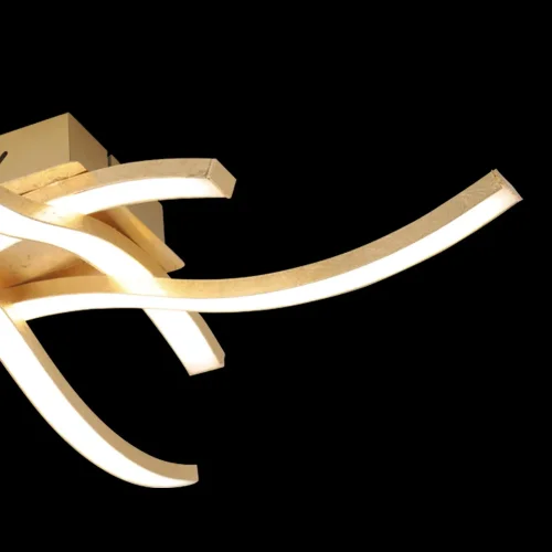 PLAFONIERA LED 22 W 4000K FOGLIA ORO EVANDER PLAFONIERA LED 22 W 4000K FOGLIA ORO EVANDER