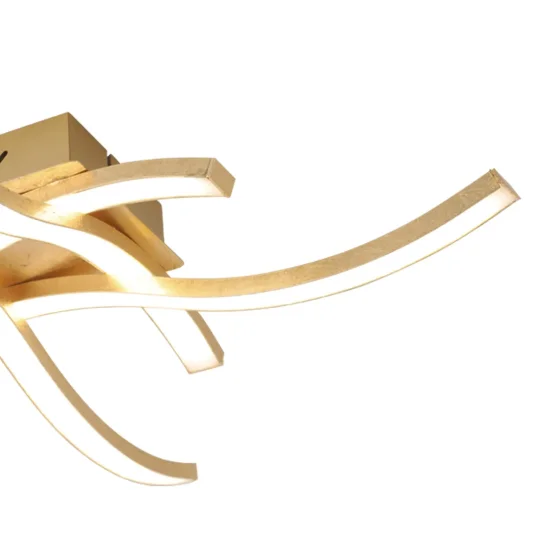 PLAFONIERA LED 22 W 4000K FOGLIA ORO EVANDER 2