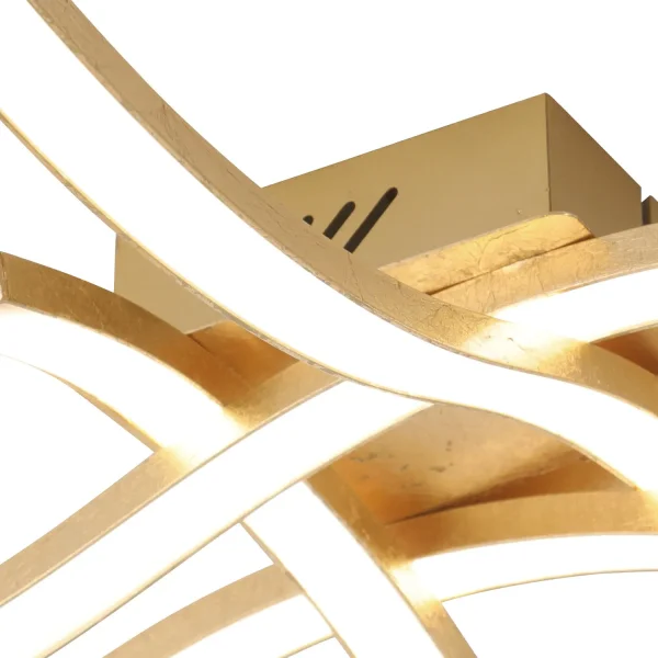 PLAFONIERA LED 22 W 4000K FOGLIA ORO EVANDER