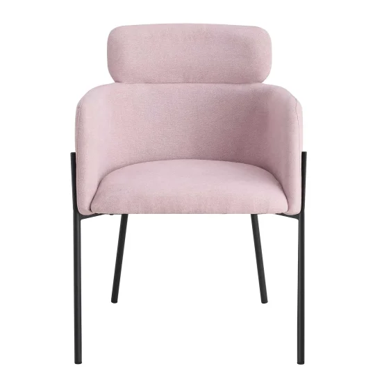 POLTRONA IMBOTTITA ROSA PASTELLO COSMO 2