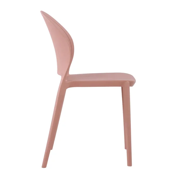 SEDIA IMPILABILE ROSA PALE HARLEM SEDIA IMPILABILE ROSA PALE HARLEM
