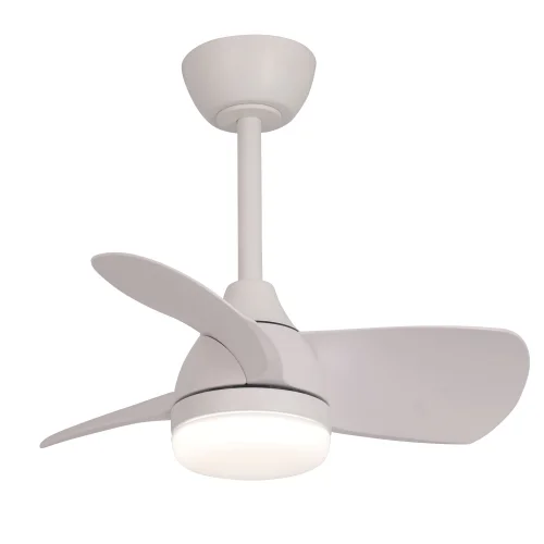 VENTILATORE DA SOFFITTO LED 17W REGOLABILE MOTORE DC BIANCO SIERRA