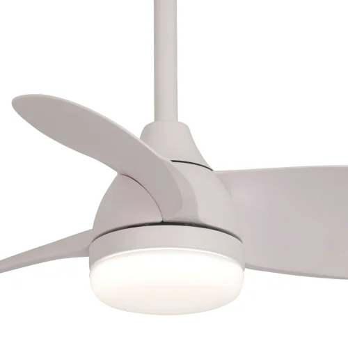 VENTILATORE DA SOFFITTO LED 17W REGOLABILE MOTORE DC BIANCO SIERRA