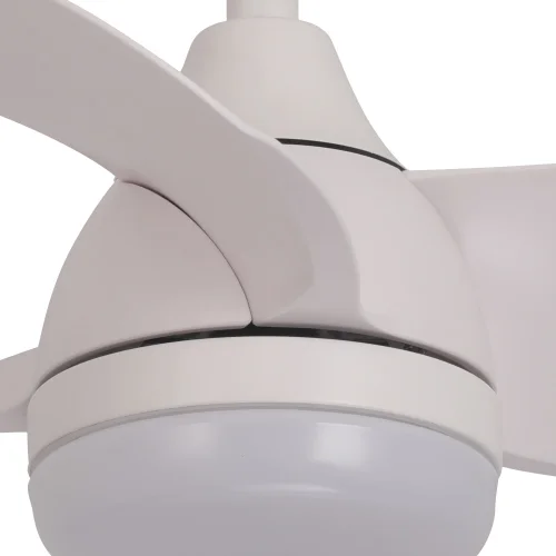 VENTILATORE DA SOFFITTO LED 17W REGOLABILE MOTORE DC BIANCO SIERRA