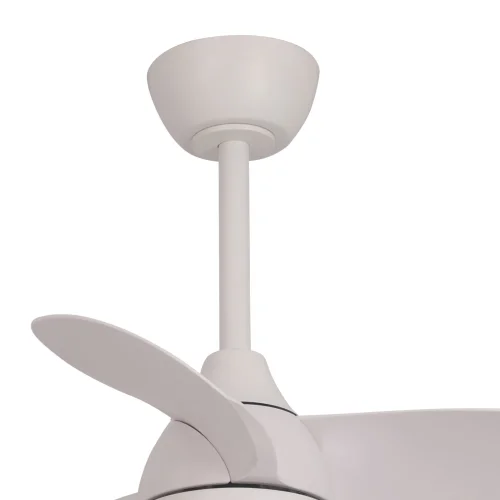 VENTILATORE DA SOFFITTO LED 17W REGOLABILE MOTORE DC BIANCO SIERRA